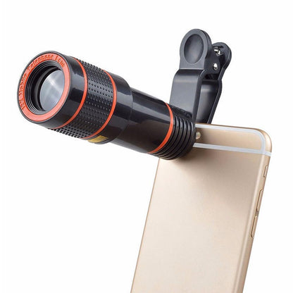 HD 8X Clip-On Telescope Lens: Enhance Your Mobile Photography Experience