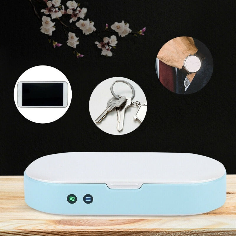 Double UV Phone Sterilizer Box with Aromatherapy