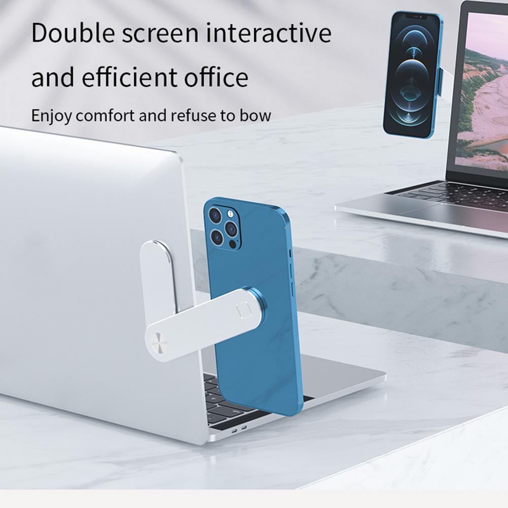 Dual Screen Laptop Phone Holder