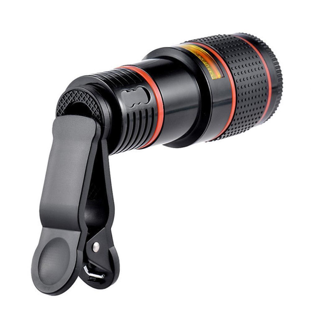 HD 8X Clip-On Telescope Lens: Enhance Your Mobile Photography Experience