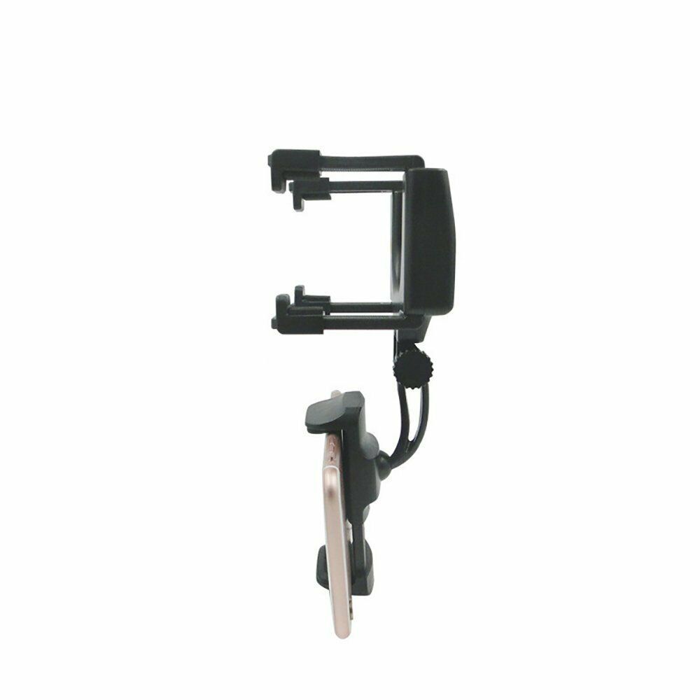 360° Universal Car Rearview Mirror Mount: GPS & Cell Phone Holder