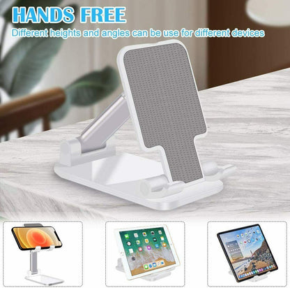 Foldable Desktop Cell Phone/Tablet Stand