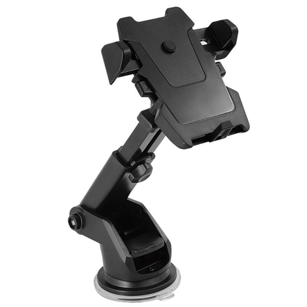 Universal Windshield Car Phone Holder: Adjustable Suction Cup Mount Stand