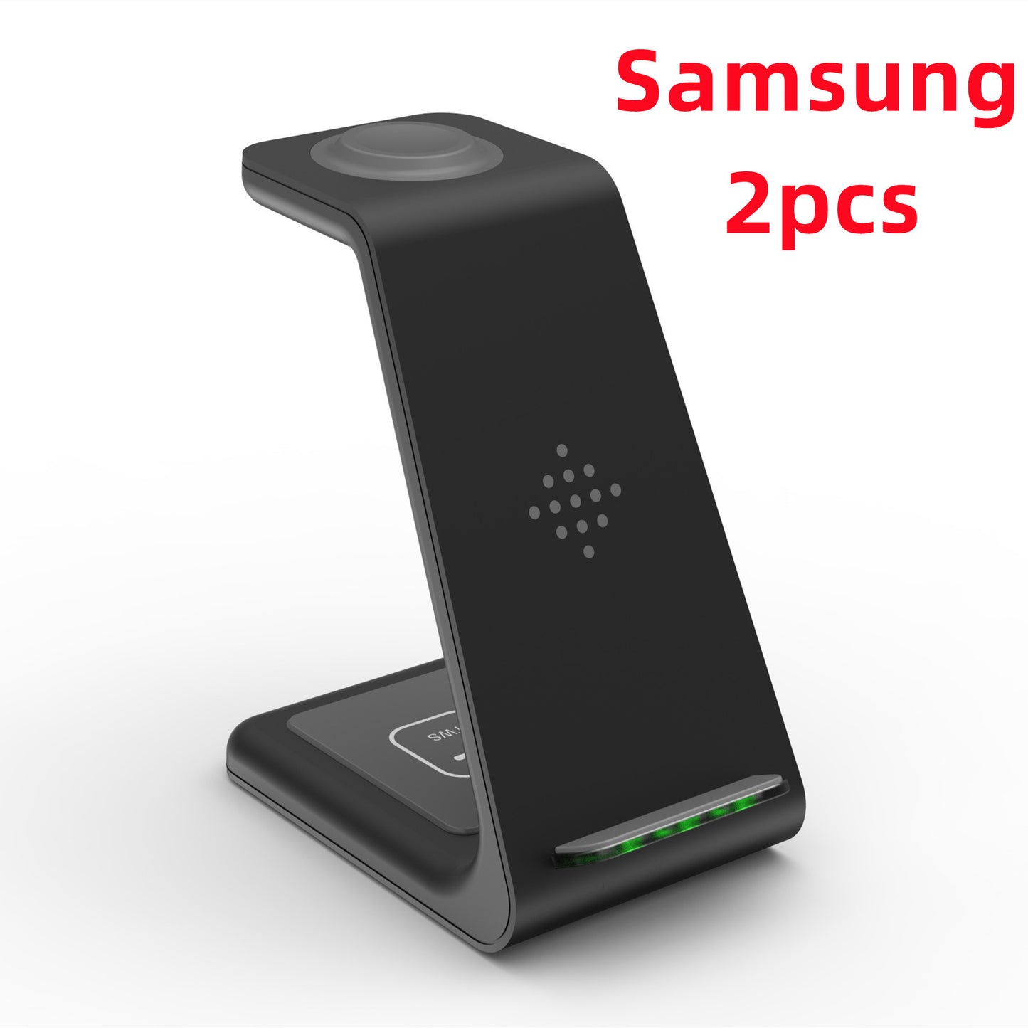 3-in-1 Wireless Fast Charging Station: Streamlined Charger Stand and Phone Holder