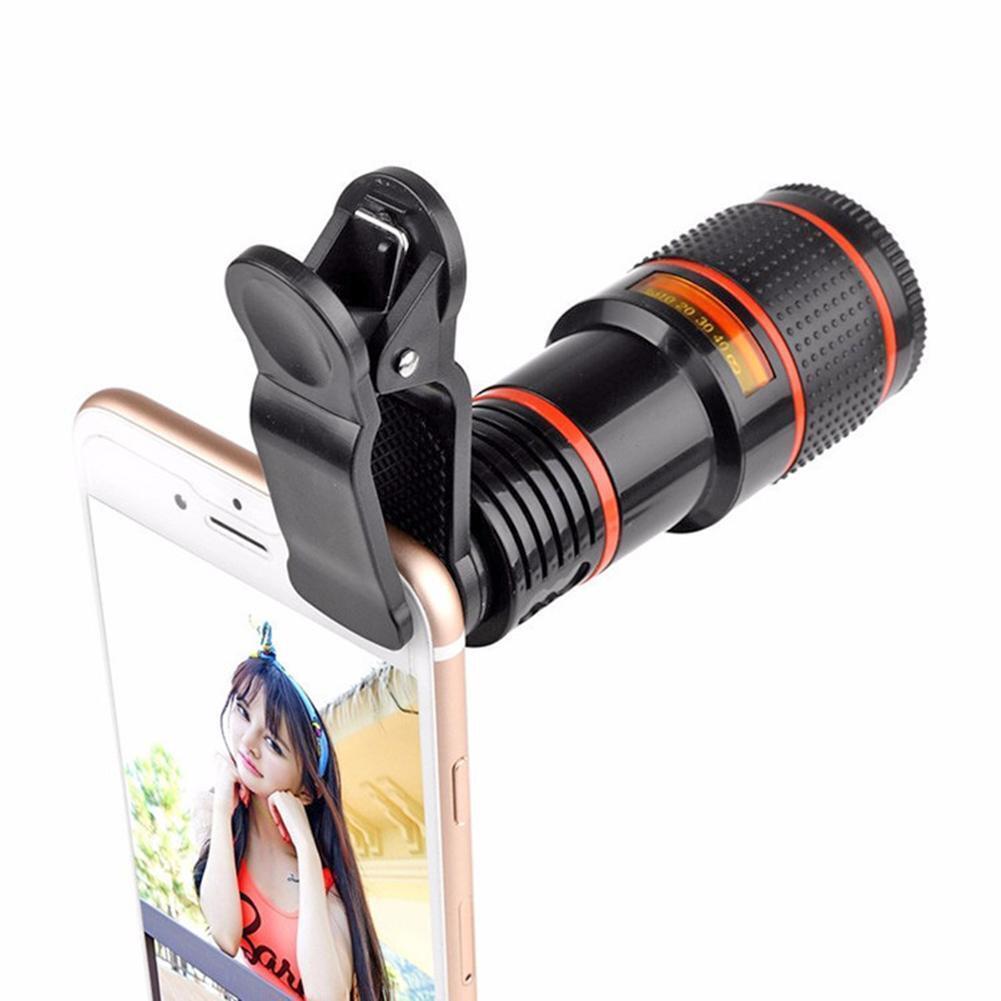 HD 8X Clip-On Telescope Lens: Enhance Your Mobile Photography Experience