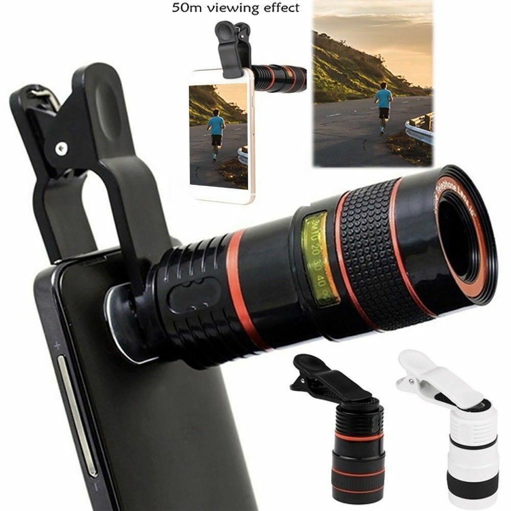 HD 8X Clip-On Telescope Lens: Enhance Your Mobile Photography Experience