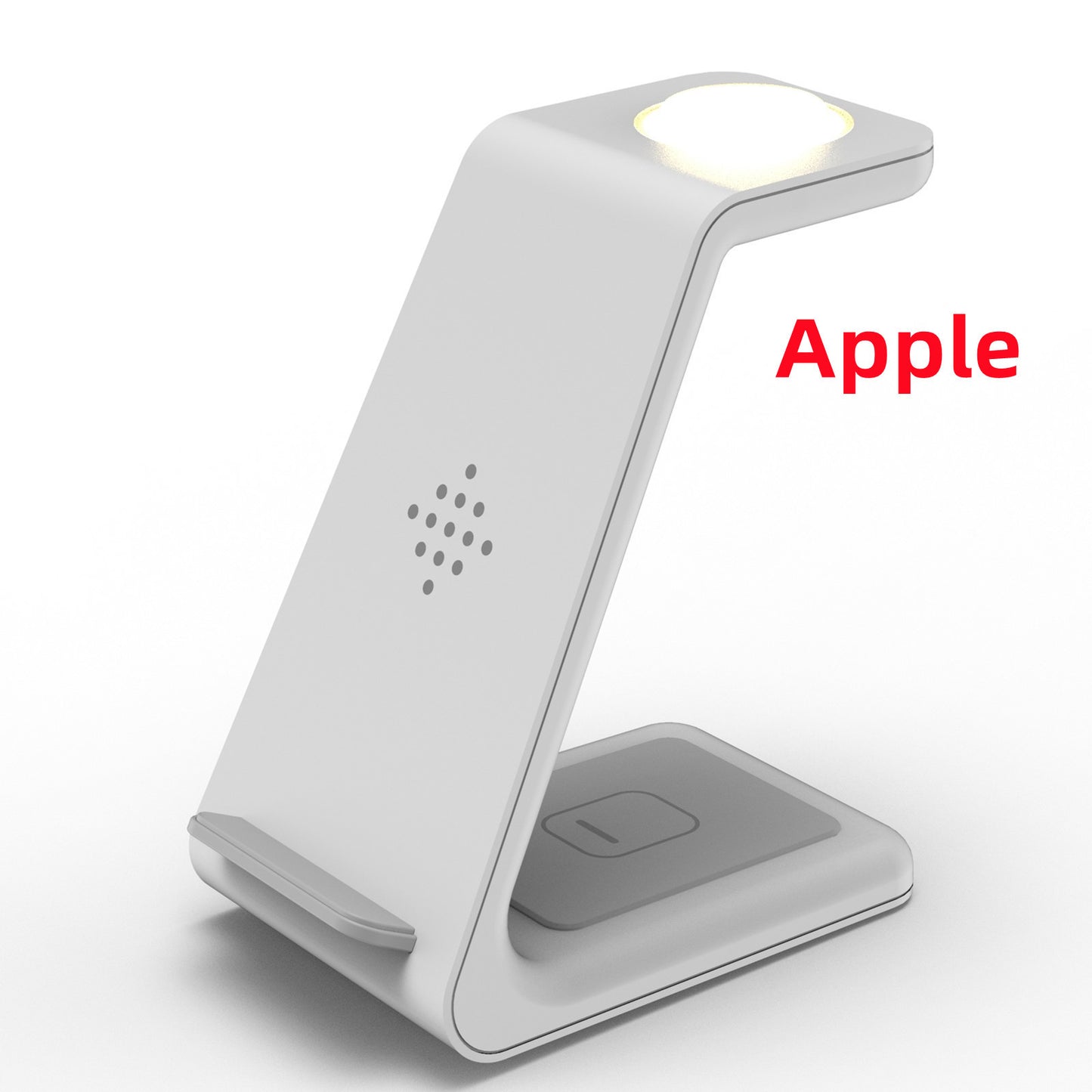 3-in-1 Wireless Fast Charging Station: Streamlined Charger Stand and Phone Holder