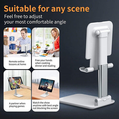 Foldable Desktop Cell Phone/Tablet Stand