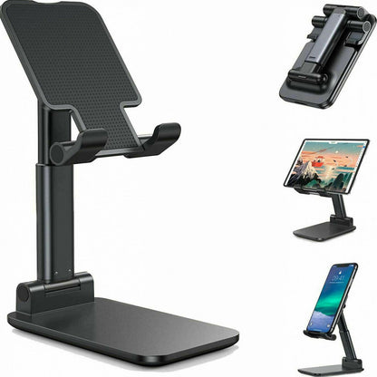 Foldable Desktop Cell Phone/Tablet Stand