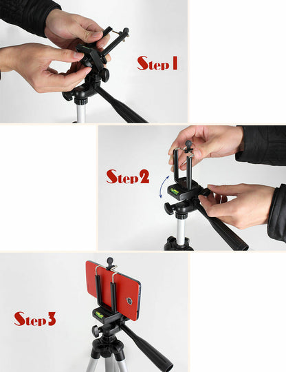 Portable Camera Tripod Stand for Cell Phones